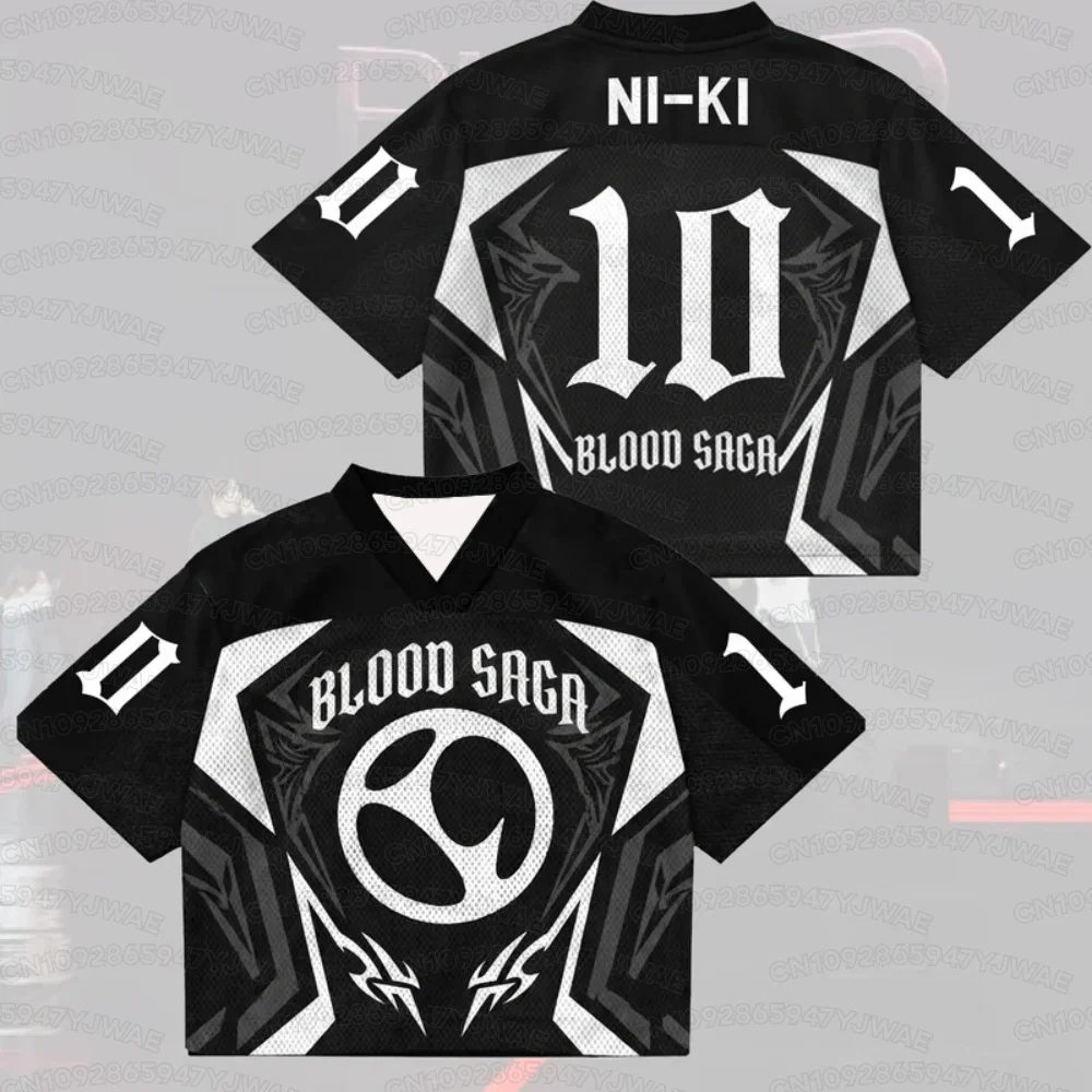 Sommer Herren Damen Fan-Geschenk Final Stage Blood Saga Trikot Fanshirts Kurzarm Casual 2026 World Tour T-Shirt Tops