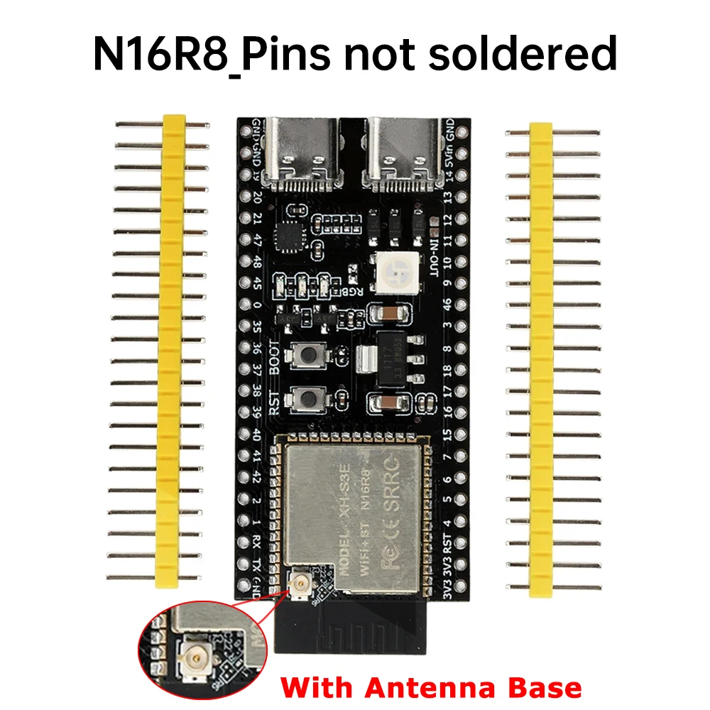 ตัวเลือกสินค้า แผ่นพิมพ์พัฒนา ESP32-S3 สำหรับโปรเจกต์ IoT ขั้นสูง
