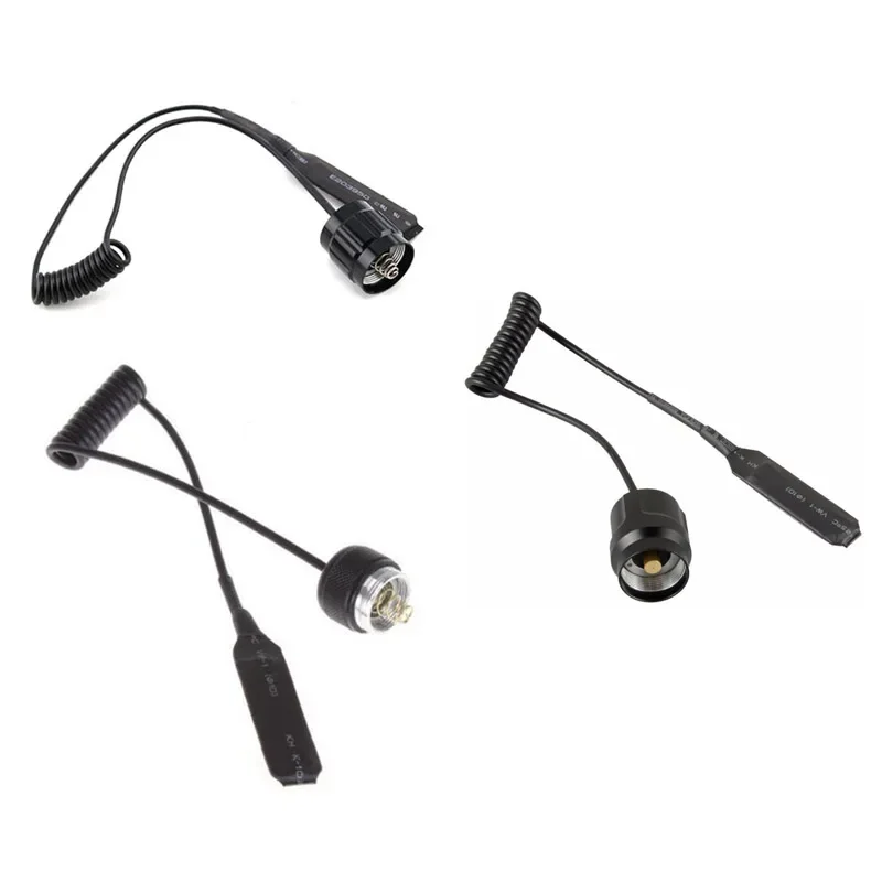 1 Pz Led Torch Pressure Remote On/Off Switch Per Wf-501B Wf502B C8 Xm-L Xml2 T6 Led Torcia Mouse Tail Press Controller