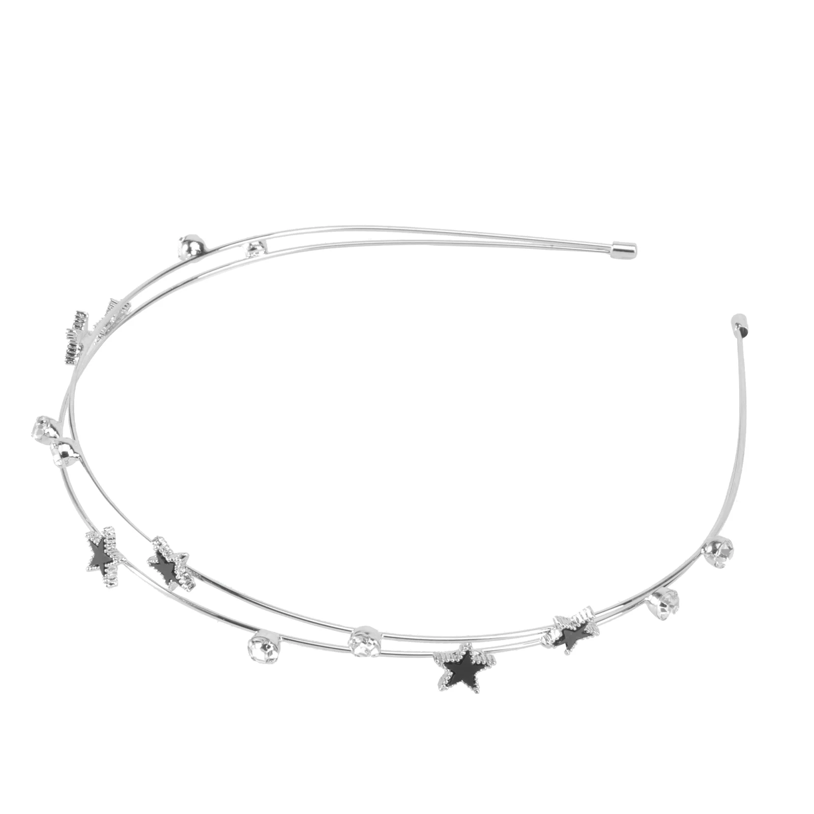 

Star Rhinestone Headband Headwear for Women Flower Girl Hair Accessory Headdress Rhinestones