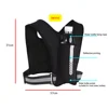 Sport Vest Phone Bag Reflective Cycling Backpack Multifunctional Sports Phone Chest Pack Lightweight for Outdoor Cycling Hiking 5