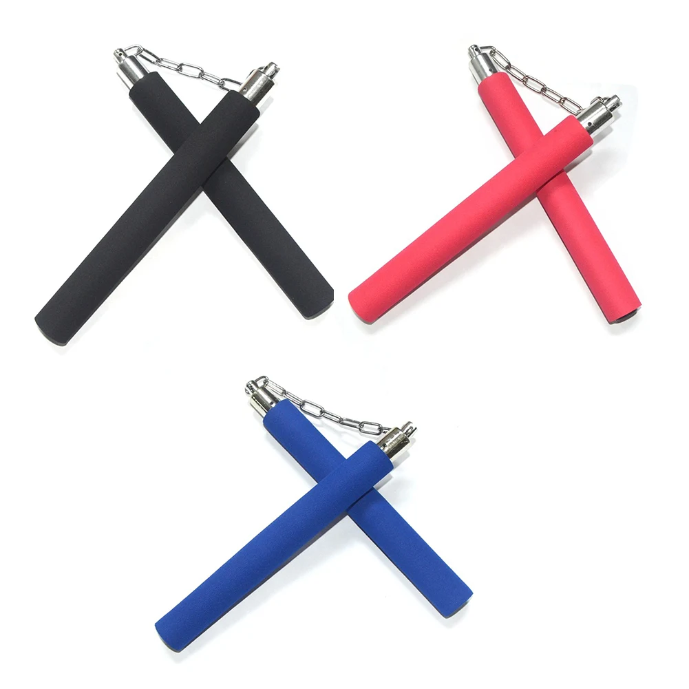 Training Nunchakus Safe Foam Rubber Practice Nunchucks Comfortable Grip Foam Nunchucks for Kids Beginners Practice Training