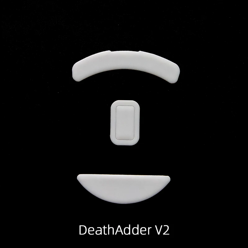Pattini Per Mouse Esports Tiger ICE V2 Per Razer Deathadder V3 Pro - In PTFE, Colore Bianco, Per Gaming