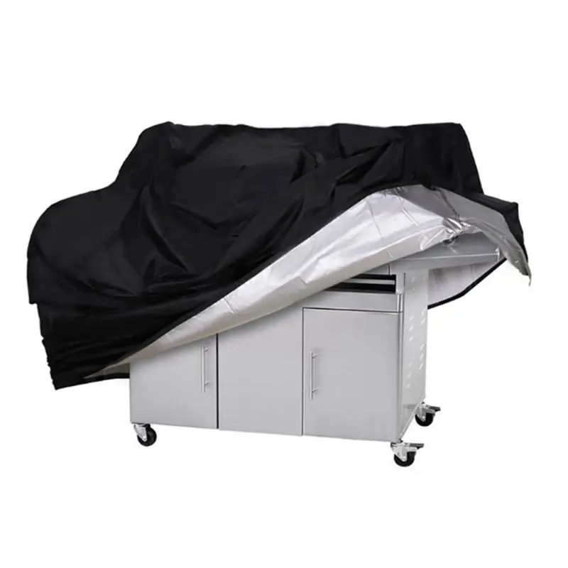 Waterproof BBQ Cover Grill Cover Anti Dust Rain Cap Barbecue Protective Supplies 4