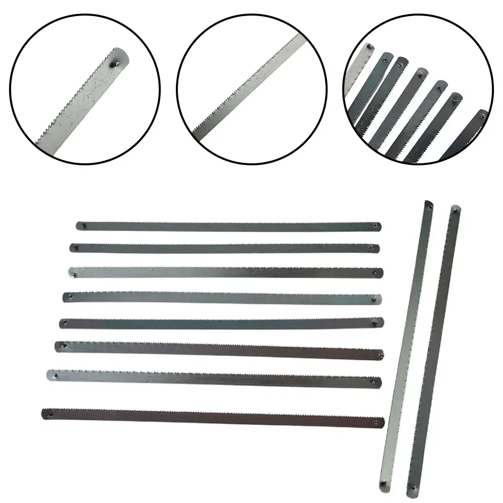 Hacksaw Blade 10 Pcs 6Inch 24T Mini Multifunctional Metal Plastic Cutting 150mm Universal