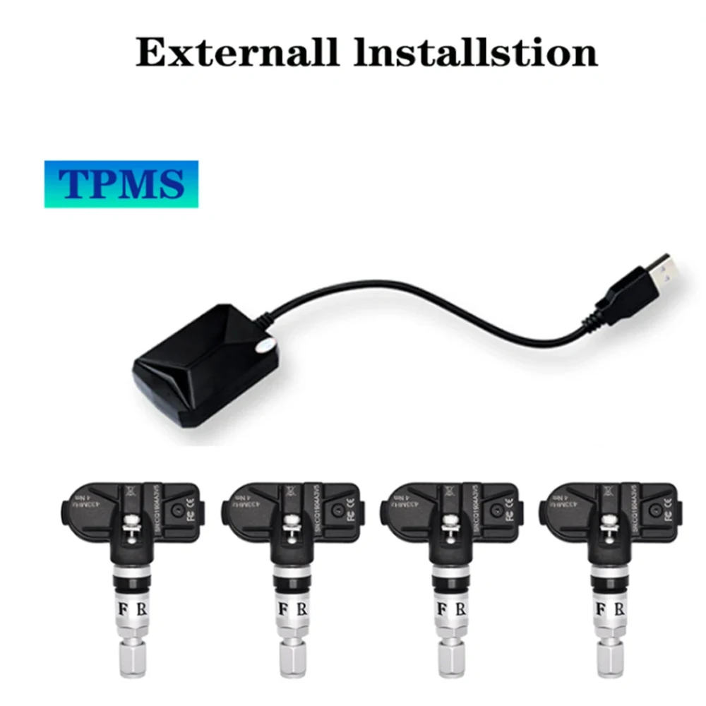 Android 12 Tpms Per Autoradio Lettore Dvd Sistema Di Monitoraggio