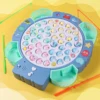 Fishing Plate-Electric Gift Box with Music-Cultivate Concentration-Educational Early Education Electric Music Toy-Christmas, 3
