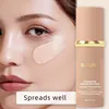 4 in 1 Foundation Liquid Hydrating Medium Full Coverage Concealer SPF 50+ Longwearing Waterproof Foundation Natural Face Makeup 1