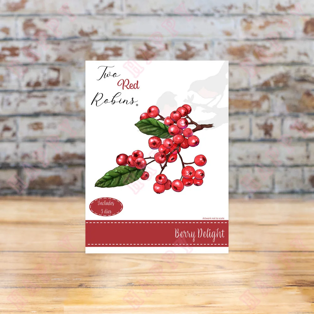 

New Metal Cutting Dies Berry Delight Die Set For DIY Scrapbook Envelope Greeting Card Decorative Embossing Handcraft Paper Craft
