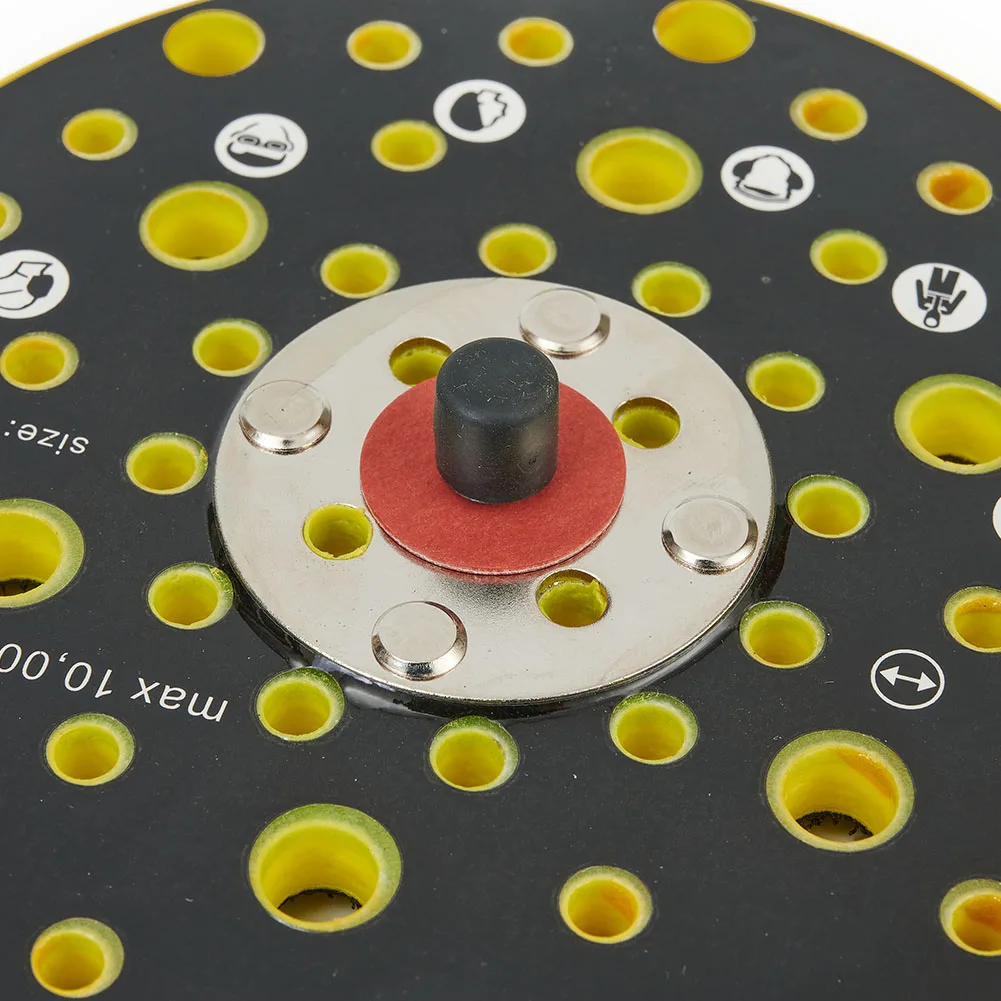 

6 Inch 52 Holes Sander Backing Pad Hook And Loop Dust Sanding Disc For 150mm Sander Backing Pad Accessories Replacement Tools