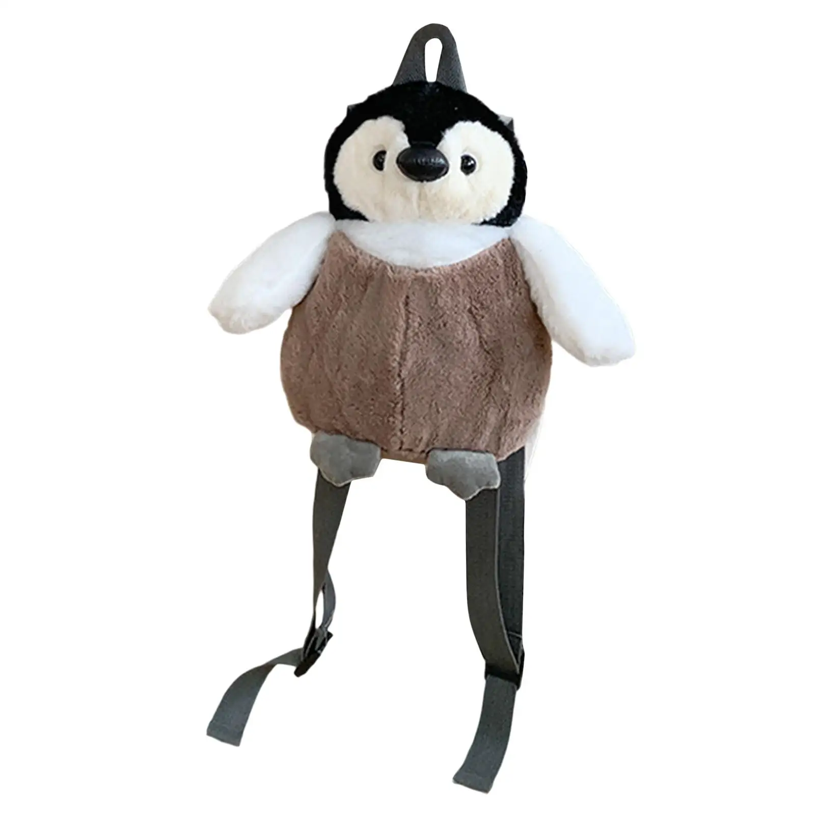 Plush Penguin Backpack Travel Bag Stuffed Penguin Doll Bag Fashion Casual Backpack Cute for Women Kids Adults Baby Boys Girls