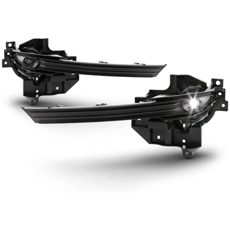 

Стильный передний противотуманный фонарь для дневных ходовых огней в автомобиле, защитный чехол для Mazda светильник CX5 2017-19, аксессуары