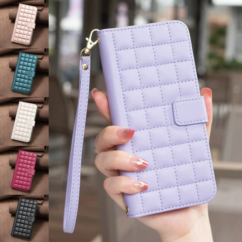 Custodia Portafoglio In Pelle Con Magnete Per Oppo A54 5G - Rosa, Con Slot Per Carte E Supporto Per Video - 6
