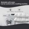 100% Cotton 3D Style Rectangle Pillow Luxury White Goose Down Pillows Down-proof King Queen Bedding for You Lover Gift 48x74cm 6