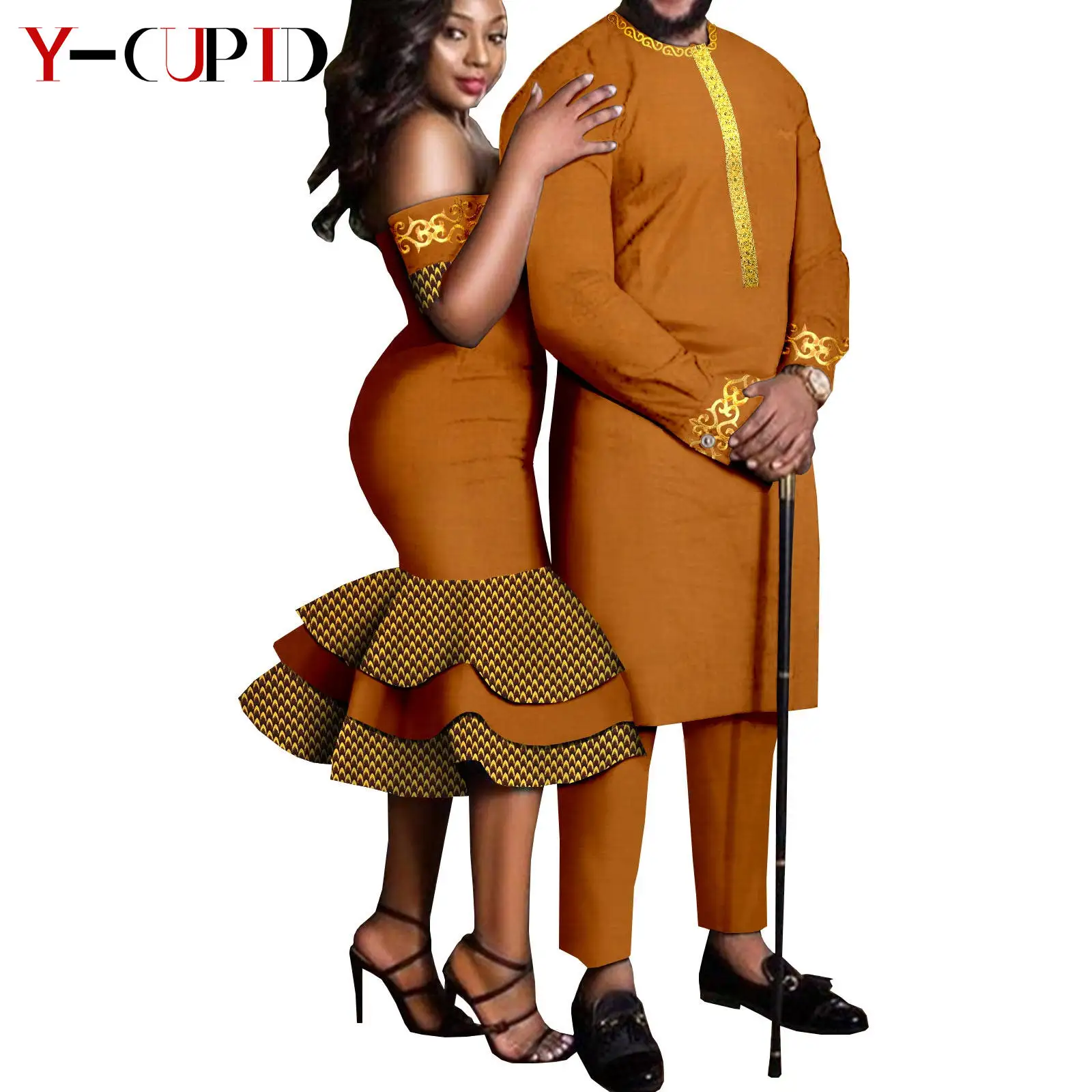 Matching Outfits For Couples African Print Outfit For Men/Ankara