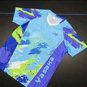 YASAKA Speed Dry Table Tennis Short Sleeve Men's and Women's Sports Match T-shirt 1