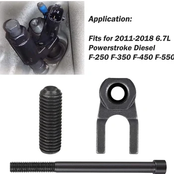 Diesel Injectors Extractor Removal Tool Set Fuel Injector Extractor Tools for 6.7L Powerstroke Diesel F250 F350 F450 F550 1