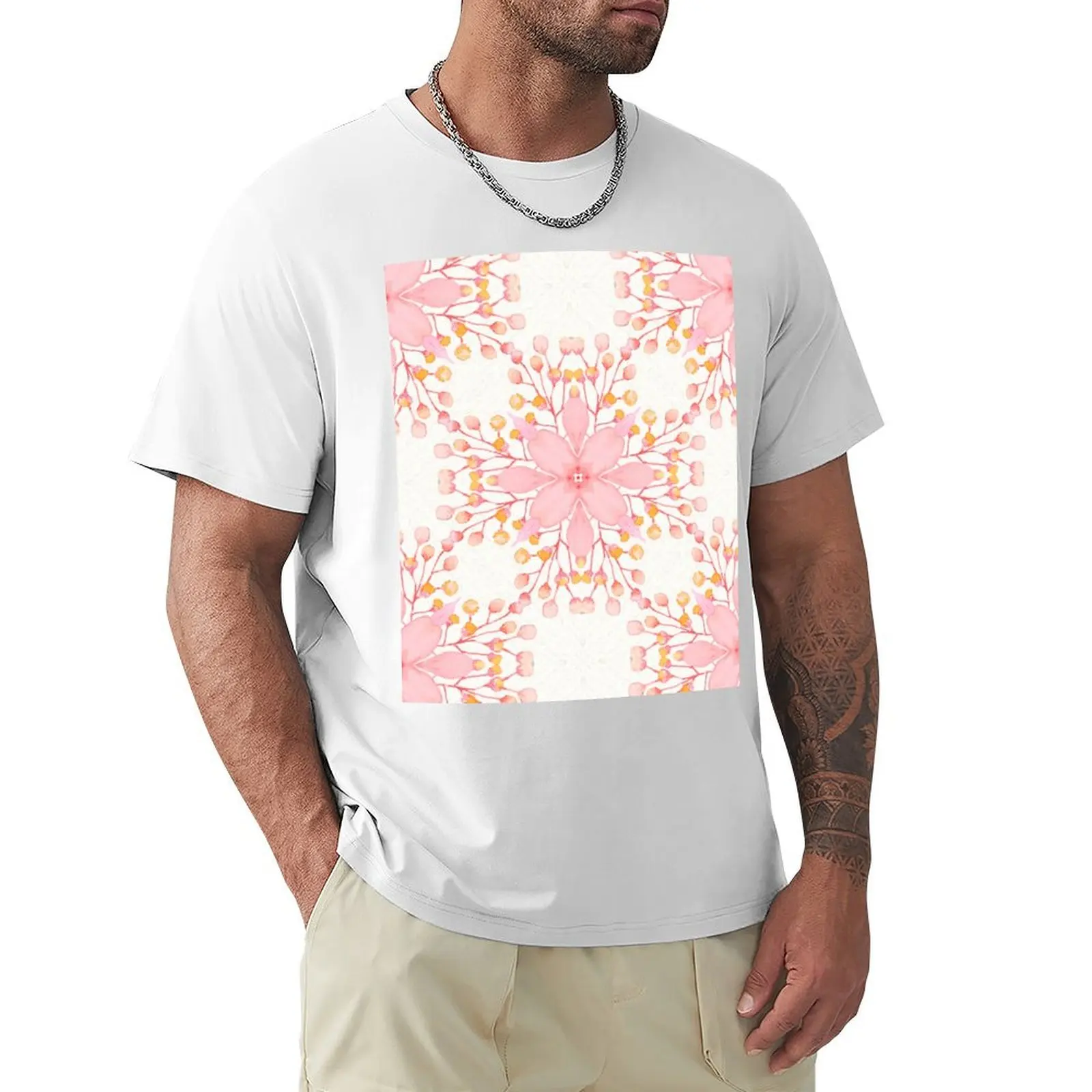 

Fleur Rose T-Shirt graphics hippie clothes customizeds new edition tshirts for men