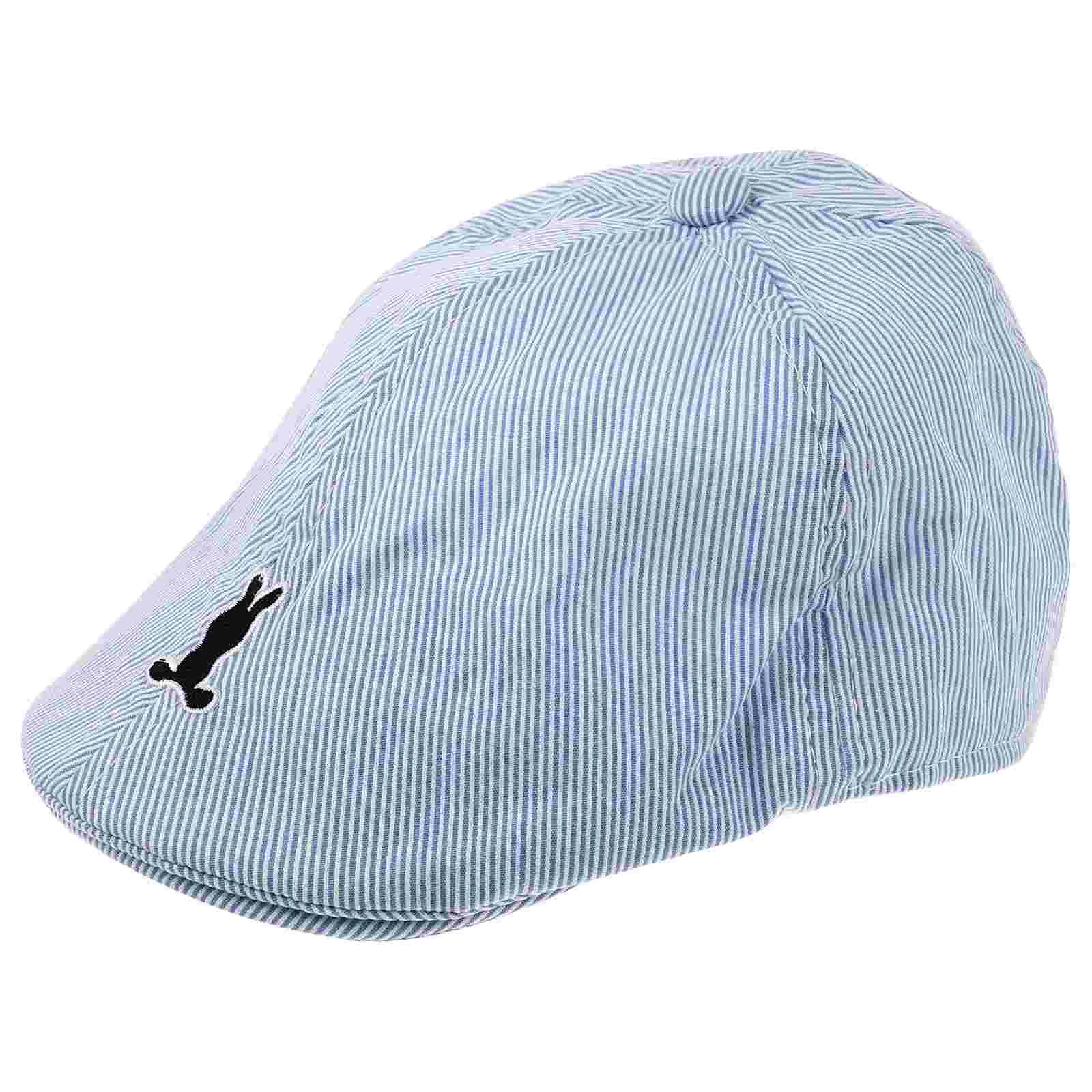 

Striated Baby Beret Hat Kids Bunny Beret Hat Rabbit Toddler Beret Kids Hat