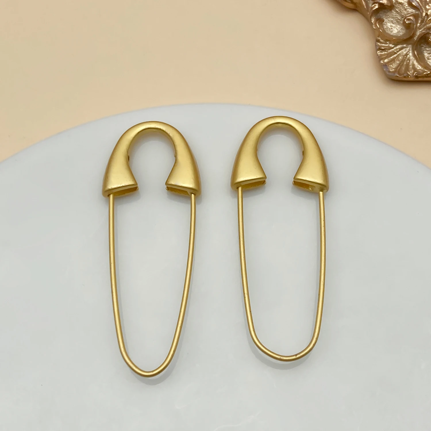 4/6/10 stücke 51x20mm Goldene Metall Sicherheitsnadel Heavy Duty Mit Loch Für Brosche Schmuck Handwerk kleidung Zubehör Pins Nadelkissen – Detail 5