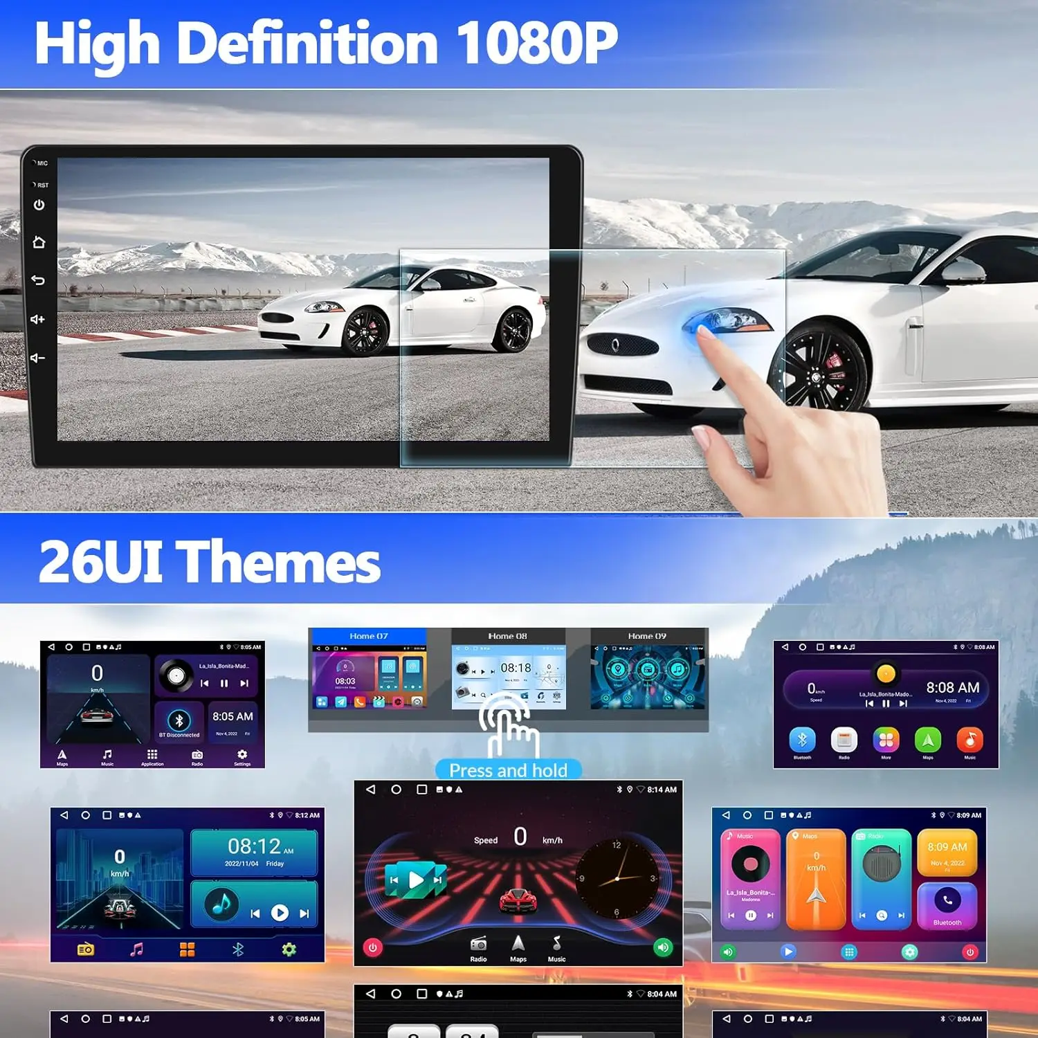 Car Radio for Porsche Cayenne with Carplay Android Auto Bluetooth