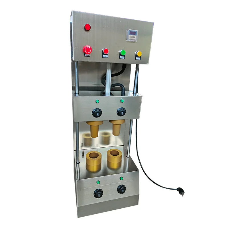 pizza cone making machine for hot sale