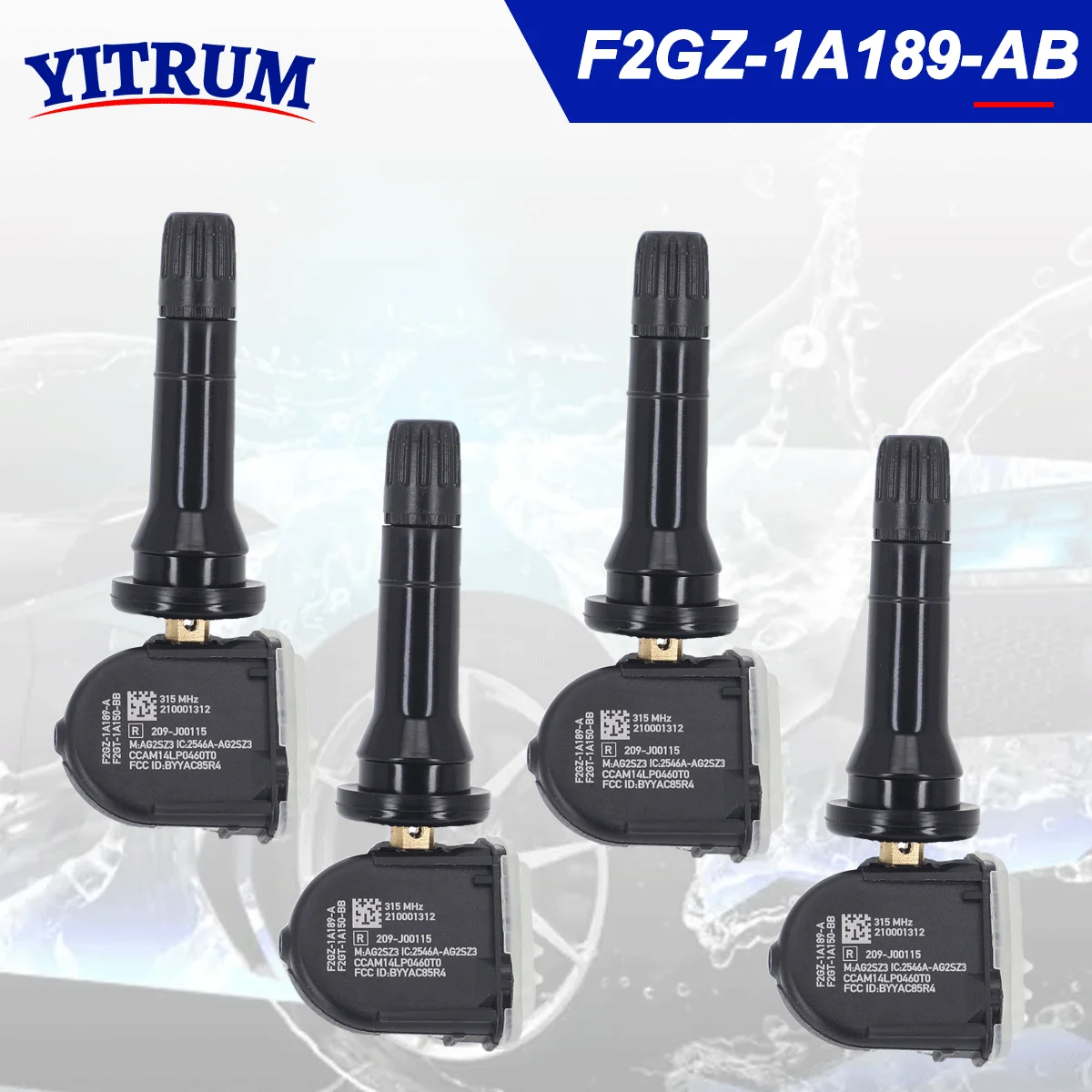 Set Of 4 TPMS Tire Pressure Sensor For 2020 Lincoln Corsair JX7T-1A180-AA USA