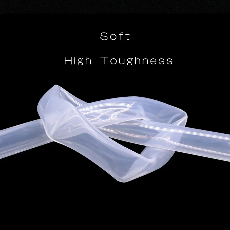 Silicone Tube 1m Flexible Rubber Food Grade Soft Drink Pipe Water Connector ID1-12mm