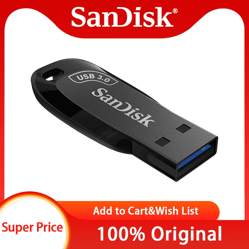 Original SanDisk Ultra USB 3.0 Flash 128GB 32GB Key Pendrive Black Flash Drive Memory Stick For Computer|USB Flash Drives| - AliExpress