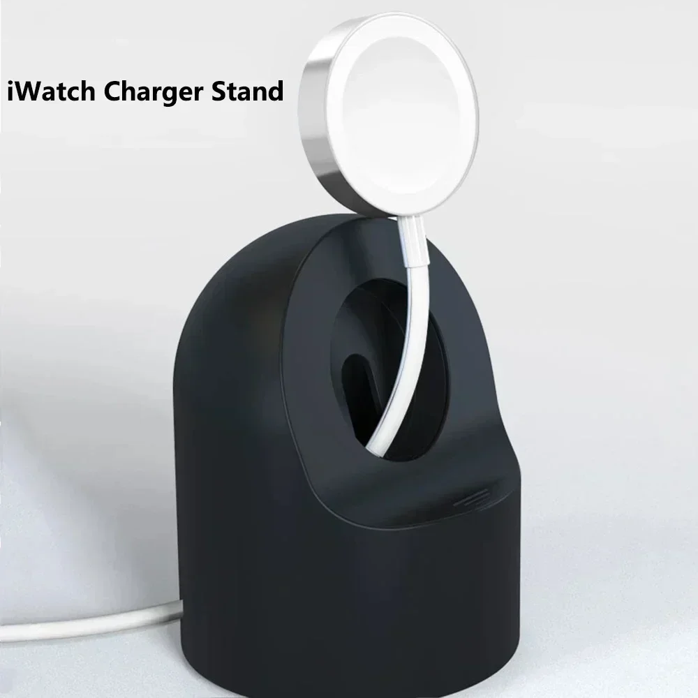 MINISO Disney Cartoon Mickey Hello Kitty Watch Stents For Apple Watch Charger Stand iWatch 10/9 /8/SE2/7/6/SE Durable Silicone