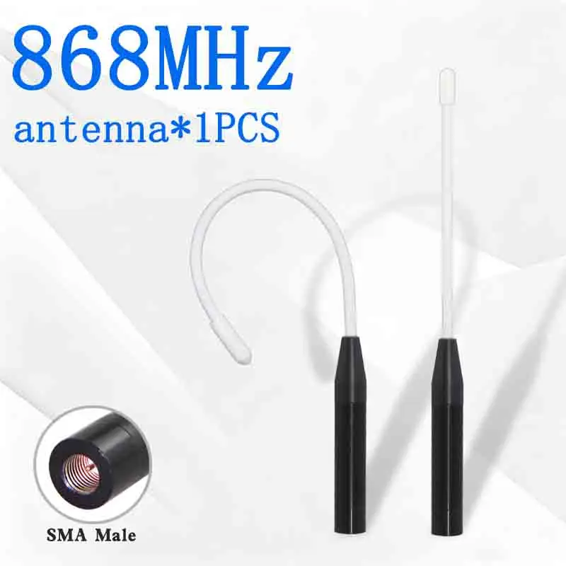LoRa 868MHz 915MHz 소프트 안테나 (Meshtastic Heltec V3 & V4 ESP 32 장거리용) SMA Male 옴니 안테나 (다양한 색상)