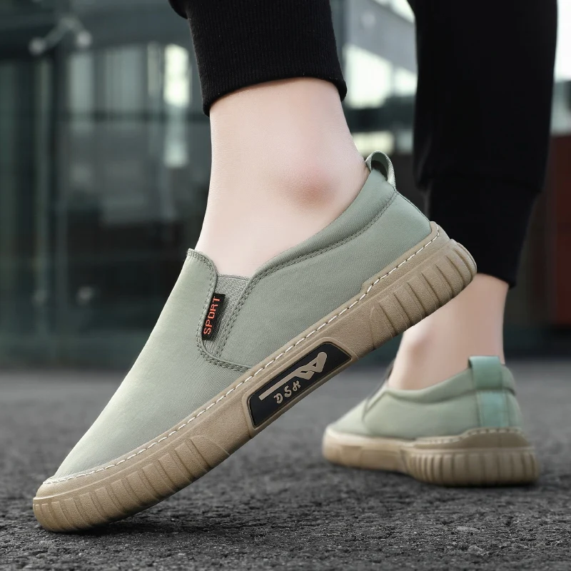 2023 Men's New Fashion Style men's shoes  Versatile Comfortable Casual Slip-On slip on shoes 4