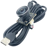 Plug Play 200 Вт 360 °   Панорамная широкоугольная веб-камера «рыбий глаз» CCTV OTG UVC 120 кадров в секунду 60 кадров в секунду 30 кадров в секунду 1080P HD USB-модуль камеры для Windows — изображение 6