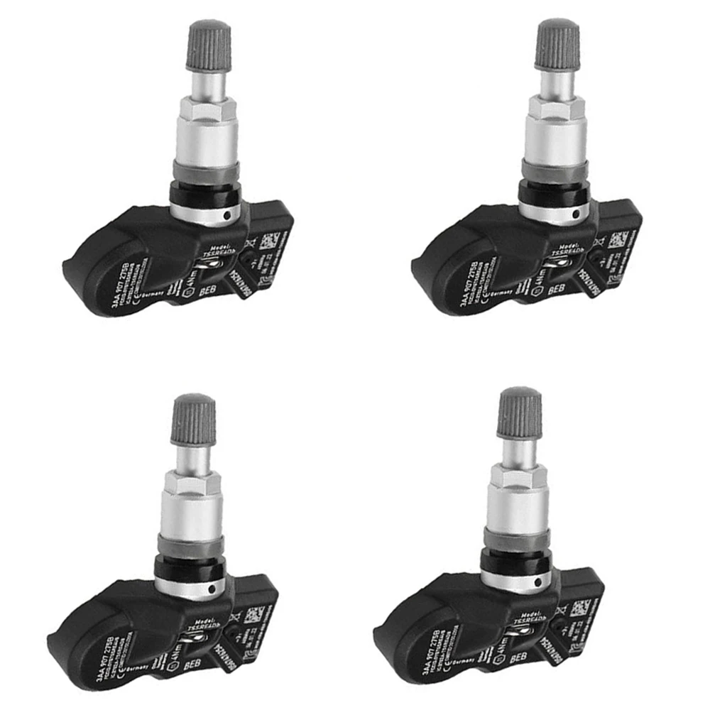 

4Pcs Tire Pressure Sensors Tire Pressure Sensors 3AA907275B Auto Parts For Volkswagen CC 2012-2017 For Tiguan 2014 Car Accessory