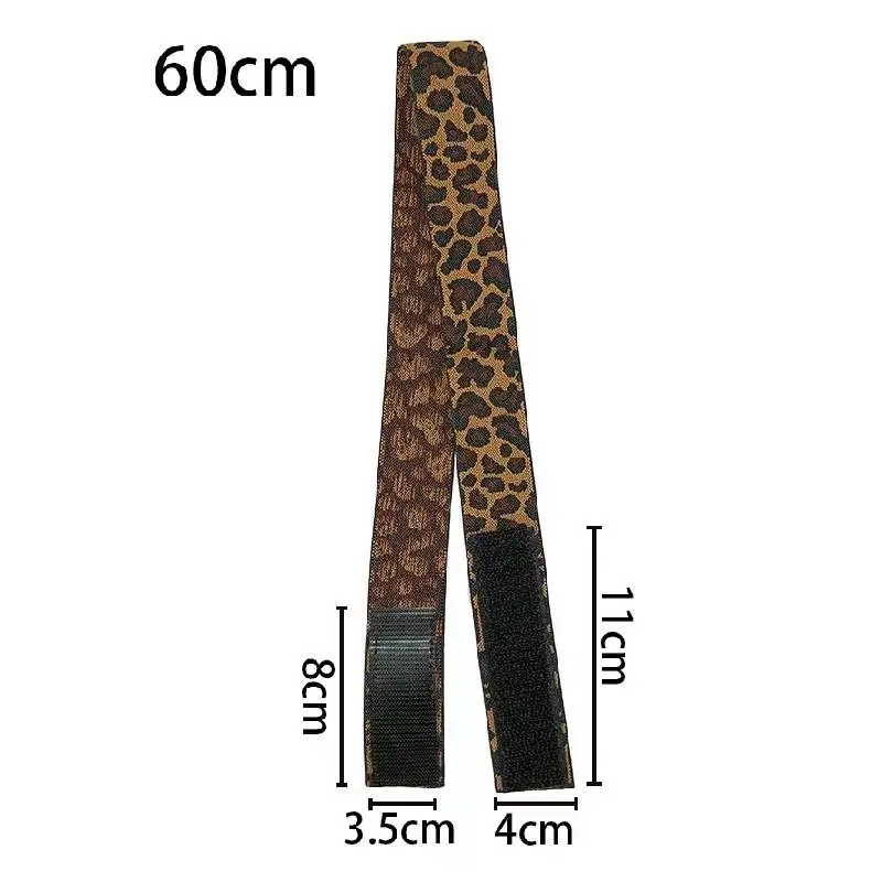 Leopard Edge Melt Band Wig Headband Edge Control Band Melting Band Elastic Band Wig Wig Band To Hold Wig Head Band Wig Lace Band