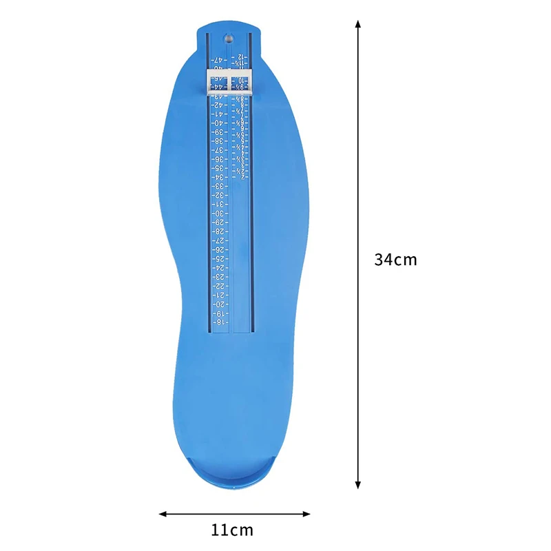 Foot Measuring Ruler Professional Foot Measurement Device 18-47 Standard Shoe Sizer Shoe Measuring Device Ruler Sizer For Kids And Adults