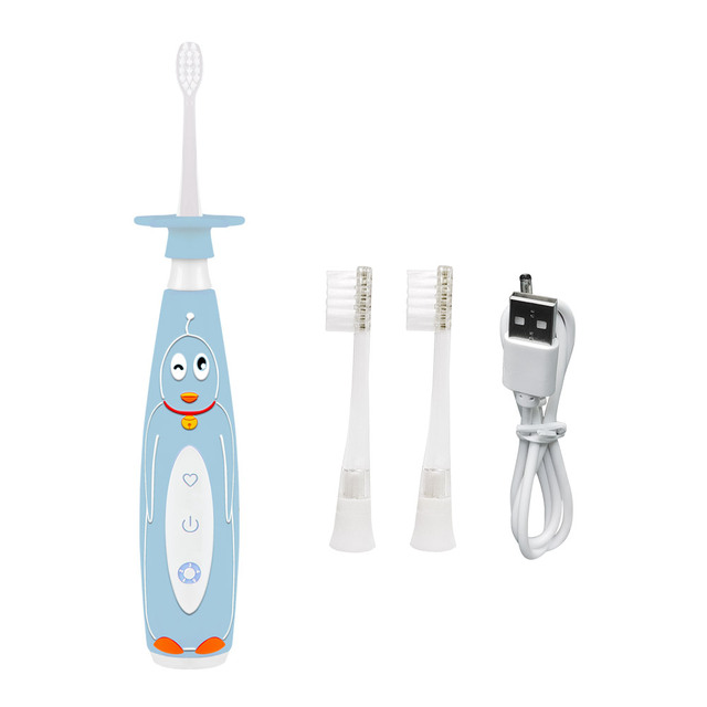 Sonic Electric Toothbrush IPX7 Waterproof Cleaning Teeth Remove Tartar Prevent Stuck Throat Oral Care USB Charging