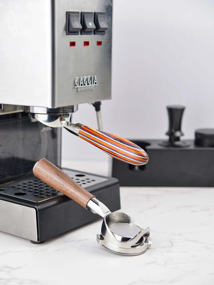 Hollow Out Design Gaggia Coffee Portafilter Senza Fondo 58Mm Per Gaggia Classic Coffee Machine Portafilter Filter Barista Tools