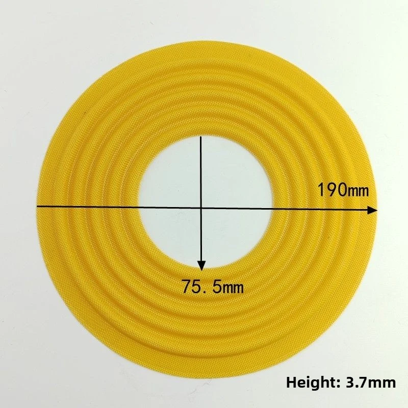 2개 170-190mm 베이스 엘라스틱 웨이브 라우드스피커 서브우퍼 우퍼 스피커 수리용 스파이더 댐퍼 가스켓 보이스 코일용