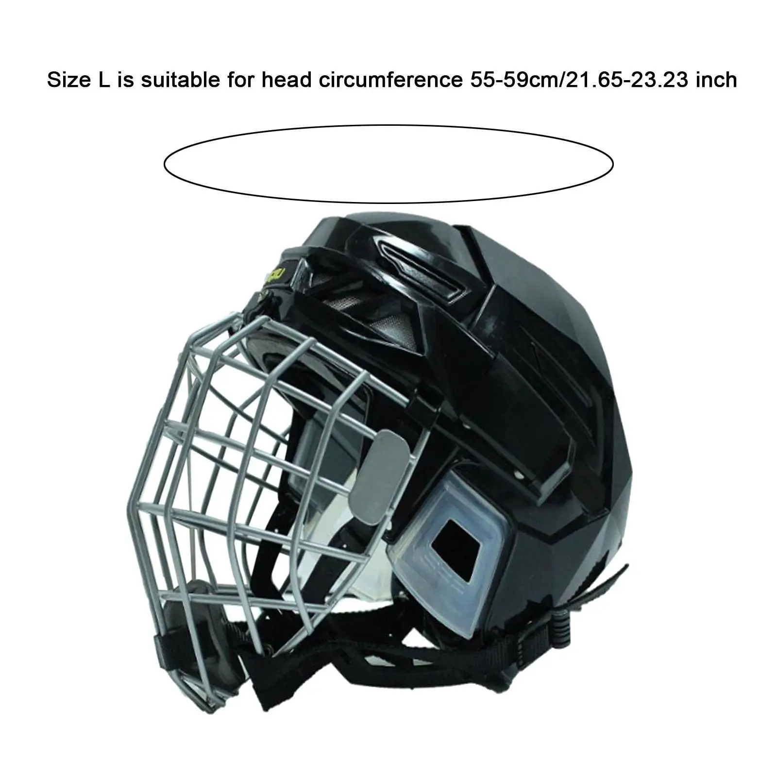 Black Ice Hockey Training Helmet 4