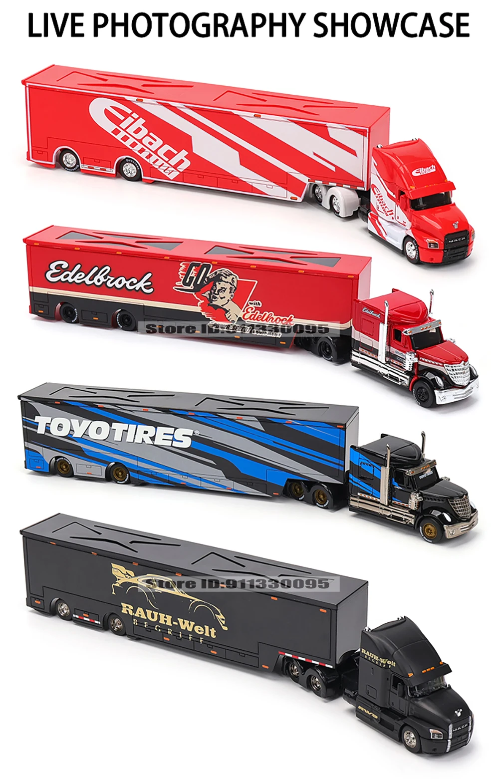 Maisto Mack Anthem LoneStar UP Transport Diecast Model