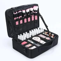 New Makeup Bag For Travel Outing Portable Professional Large Capacity Multifunction Tattoo Tool Women's Cosmetics Case 1
