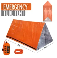 2 Person Emergency Tent Casa De Waterproof Camping Travel Pergola Family Campaign House Tourist Tents Cool Gear Equipment Coat 2