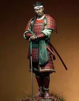 1/20 90mm Scale Resin Figures Assembled Model Kits Modeling Ancient Japanese Samurai Warrior Miniature Unassambled Unpainted S78 2
