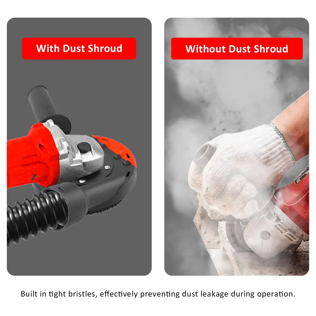 Durable Angle Grinder Dust Shroud Cover for Professional Surface Grinding