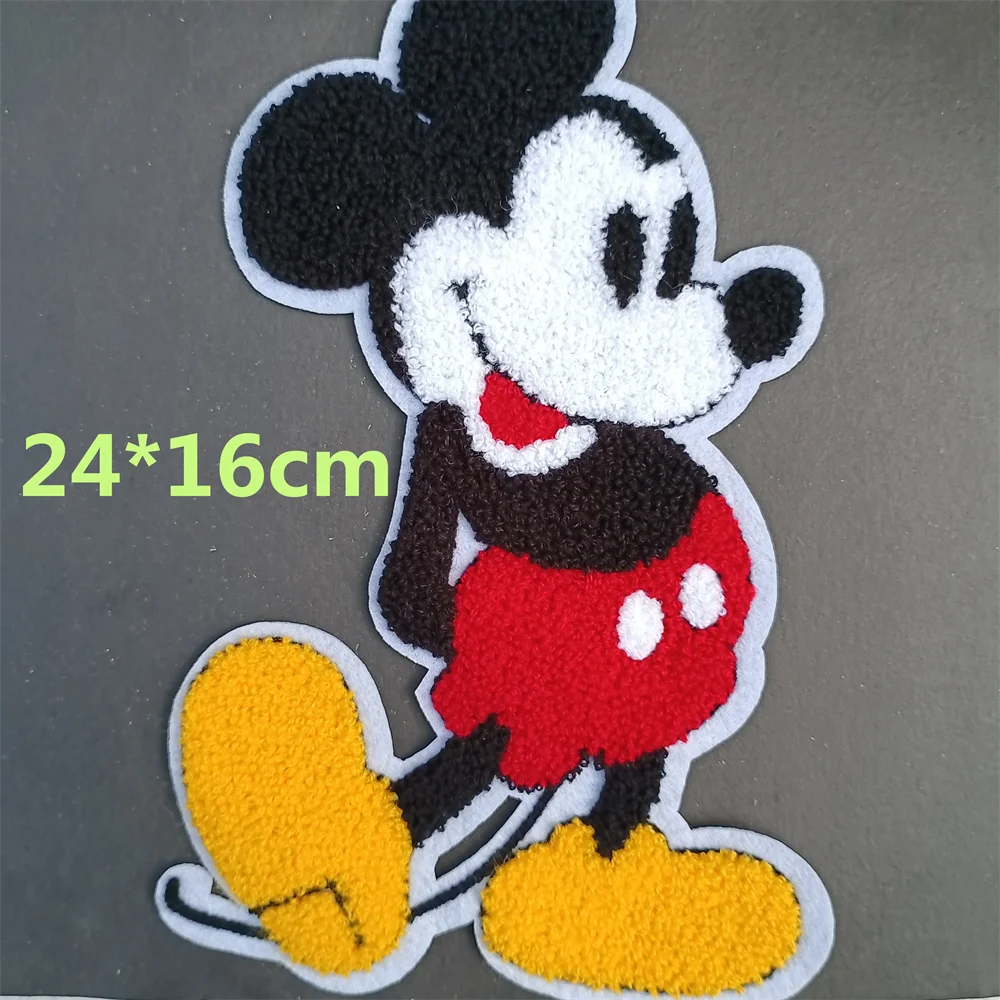 Parches Bordados De Dibujos Animados Grandes De Disney Para Ropa Y Bolso De Bebe Accesorios De Ropa Pegatina En Chaqueta Patrones De Costura Bebe Anti perdido Mochila AliExpress