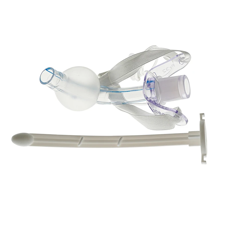 BamuCare 3PCS/5PCS Tracheostomy Tube Medical Grade PVC EO Sterilized Disposable Standard Tracheostomy Tube with Cuff 2