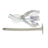 BamuCare 3PCS/5PCS Tracheostomy Tube Medical Grade PVC EO Sterilized Disposable Standard Tracheostomy Tube with Cuff 2