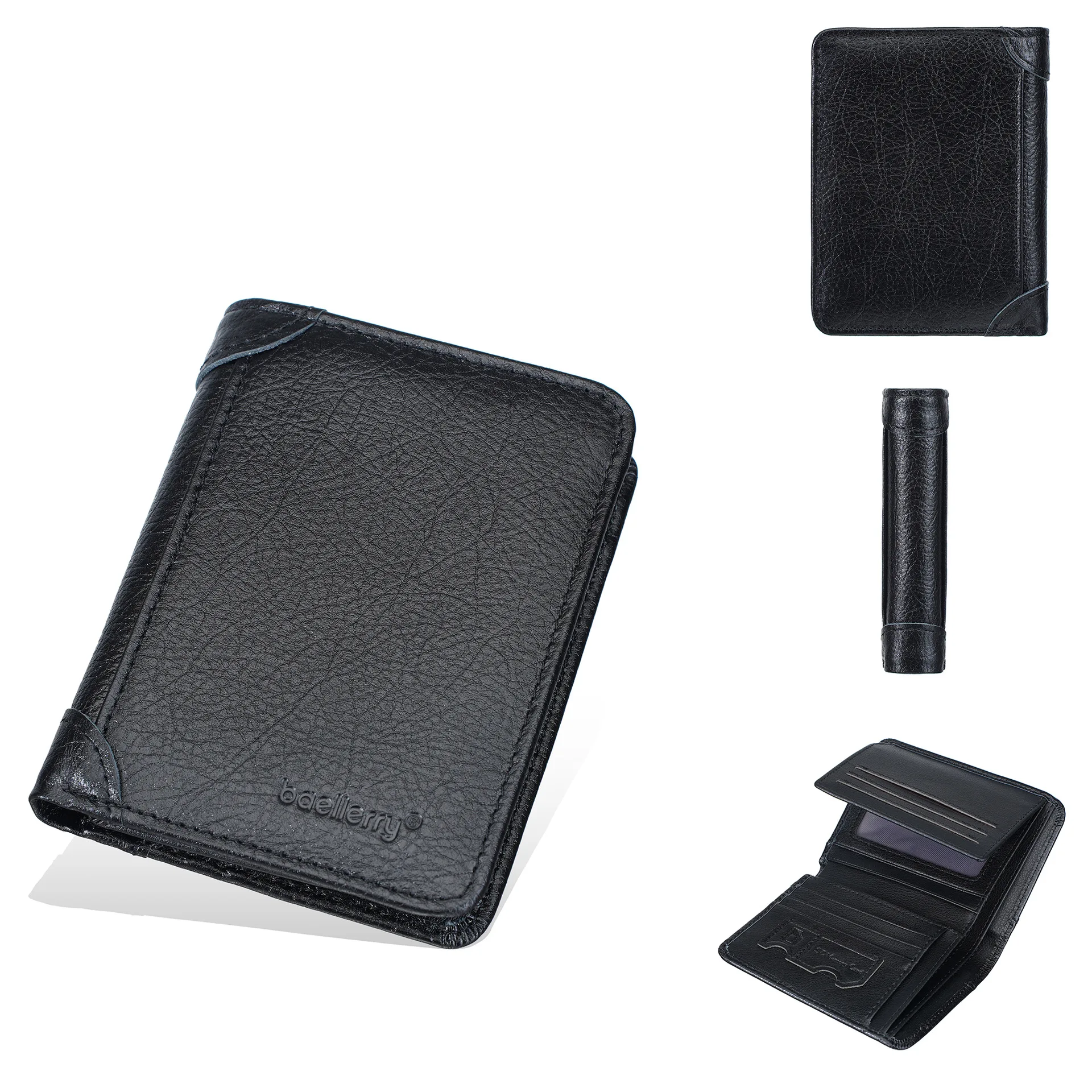 1Pcs Men's Retro Short Wallet, Multi-Card Slot Wallet, Driver's License Card Holder, Large Capacity Storage Card Holder