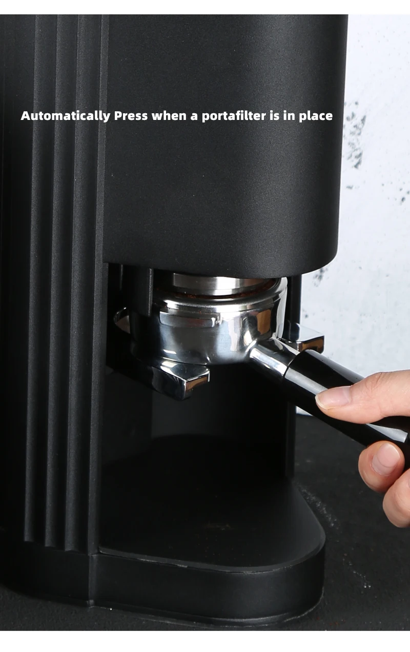 Automatic Electric 58.35MM Coffee Tamper Machine Coffee Powder Screw Press Tamper Hammer Machine